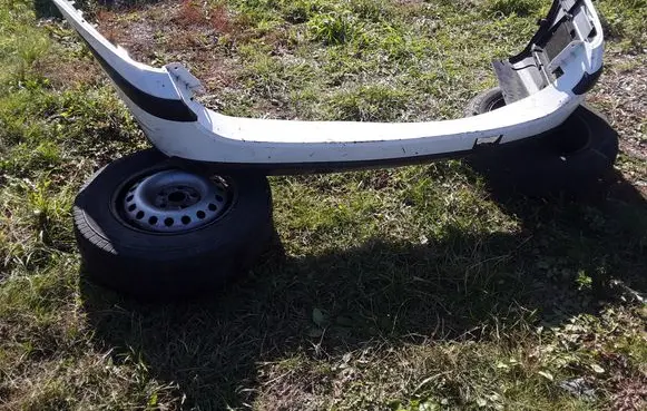 Citroen C5 Rear bumper 9652094277