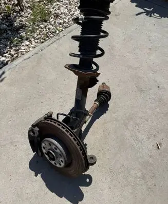 Volkswagen PASSAT B8 Front wheel hub spindle knuckle