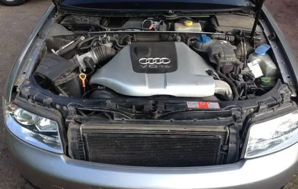 Audi A4 S4 B6 8E 8H Radiator set 