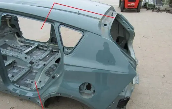 Hyundai Bayon Rear quarter panel 