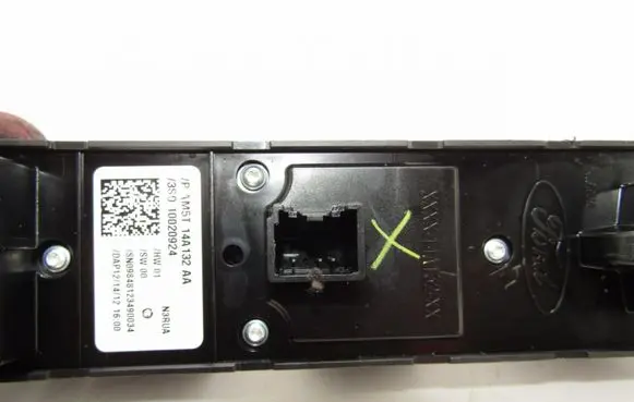 Electric window control switch