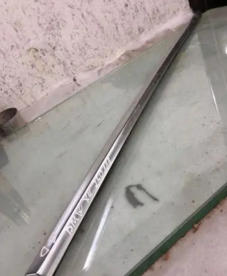 BMW X4 G02 Rubber seal rear door window/glass 