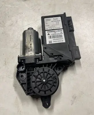 Audi A4 S4 B7 8E 8H Rear door window regulator motor 8E0959802E 5WK49205CBF 105999204