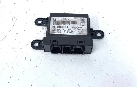 Opel Zafira C Parking PDC control unit/module 22810361 0263004542