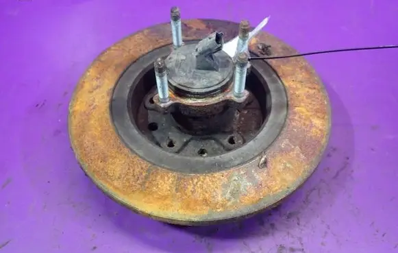 Opel Signum Rear wheel hub spindle/knuckle 