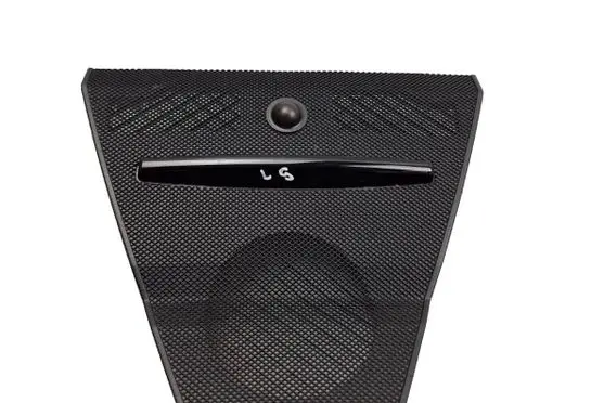 Mercedes-Benz E W212 Dash center speaker trim cover A2126801289 A0015424623