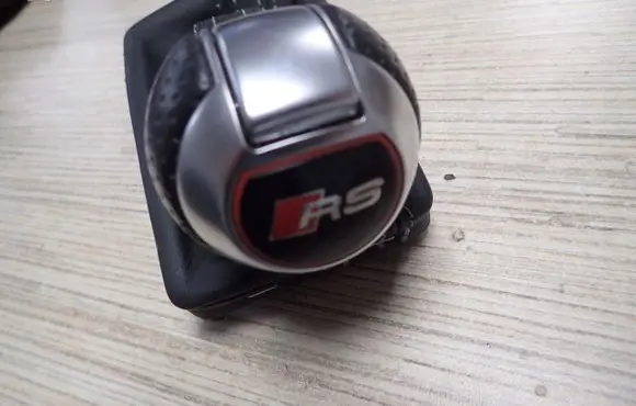 Audi RS4 Gear lever shifter trim leather/knob 