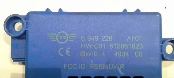 Mini One - Cooper Cabrio R52 Engine control unit/module 6949229
