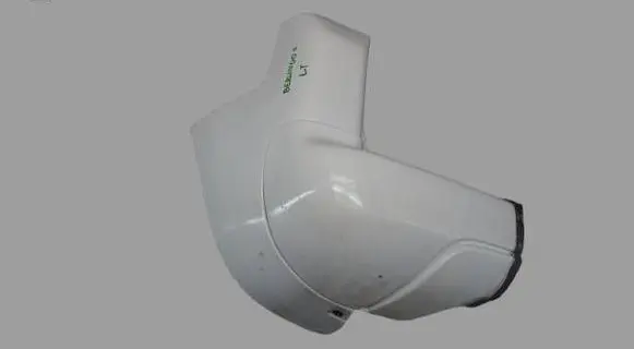 Peugeot Partner Rear bumper corner part panel trim 9682044377