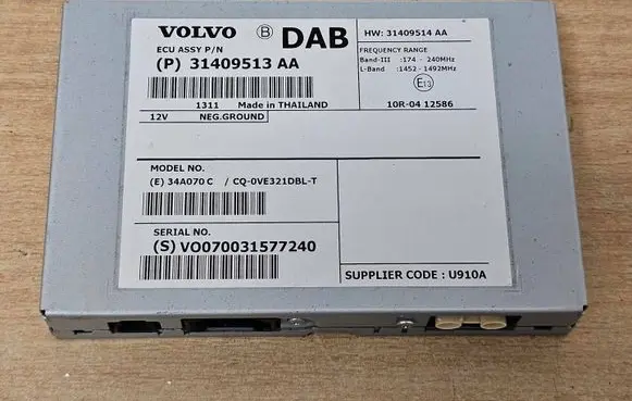 Volvo V60 Antenna control unit 31409513AA