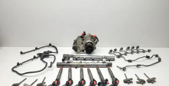 Mercedes-Benz CLS C219 Fuel injection system set 0445010145 0445115064 A6420702595