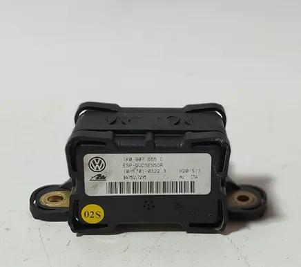 Volkswagen Touran I ESP acceleration yaw rate sensor 1K0907655C