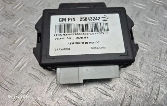 Chevrolet Captiva Other control units/modules 25843242