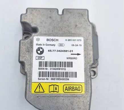 BMW X3 E83 Airbag control unit/module 3424581 65773424581 31342458101Q