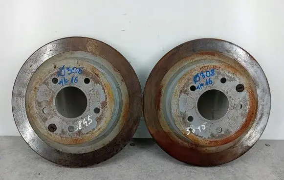 Rear brake disc