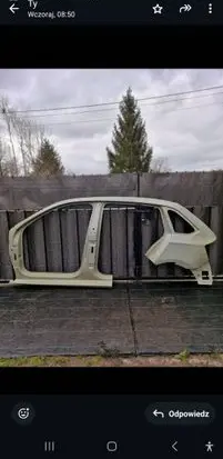Skoda Rapid (NH) (B) Pillar trim (exterior) 