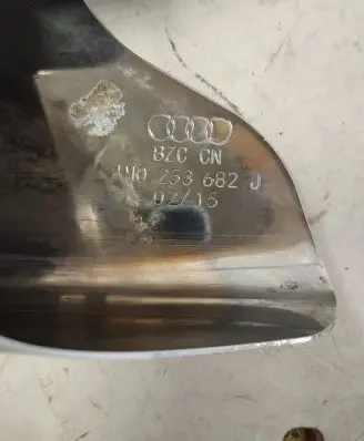 Audi Q7 4M Muffler ending 4M0253681J