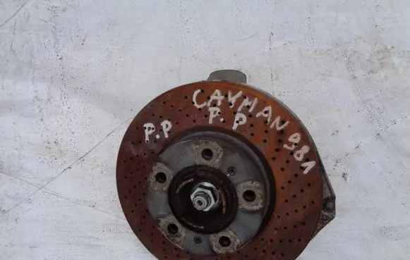 Porsche Cayman 981 Front wheel hub spindle knuckle 9812542152