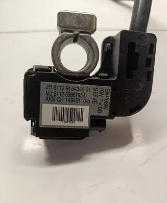 BMW 5 E60 E61 Negative earth cable (battery) 9164348 6112916434801