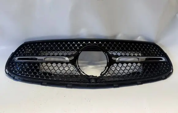 Front bumper upper radiator grill