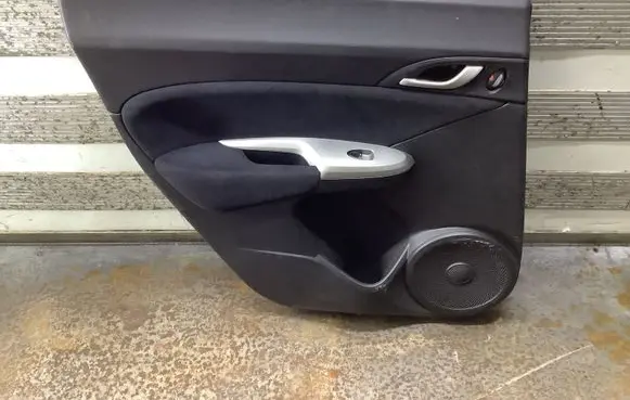 Rear door card panel trim