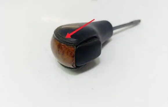 BMW 5 E39 Gear lever shifter trim leather/knob 
