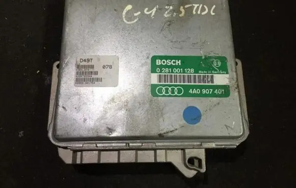 Audi A6 S6 C4 4A Engine control unit/module 0281001128 4a0907401