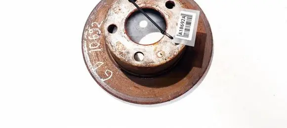 Skoda Superb B5 (3U) Rear brake disc neventiliuojamas