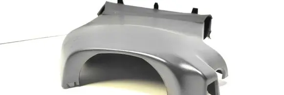 Steering wheel column trim