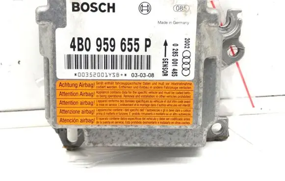 Airbag deployment crash/impact sensor
