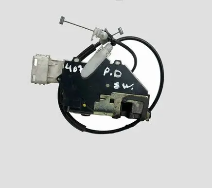 Peugeot 407 Front door lock 9660698180 40627095