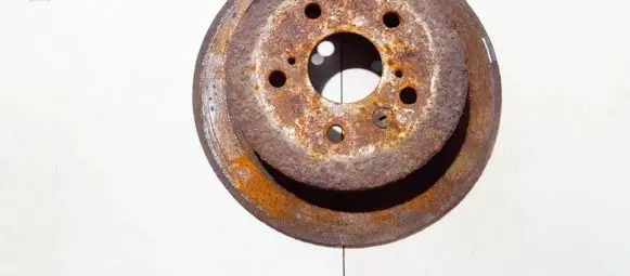 Toyota Avensis Verso Rear brake disc neventiliuojamas