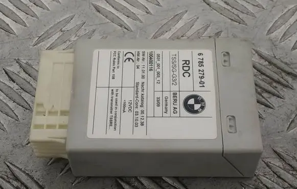 BMW X6 E71 Tire pressure control unit 6785279