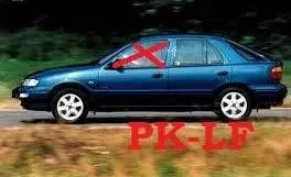 KIA Sephia Front door window glass four-door DOT312AS2M241