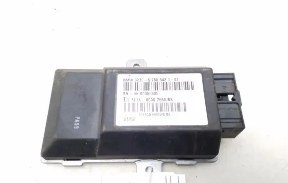 BMW 7 E65 E66 Steering rack control module 6760542