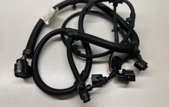 Volkswagen Touareg II Engine installation wiring loom 7P6971073B