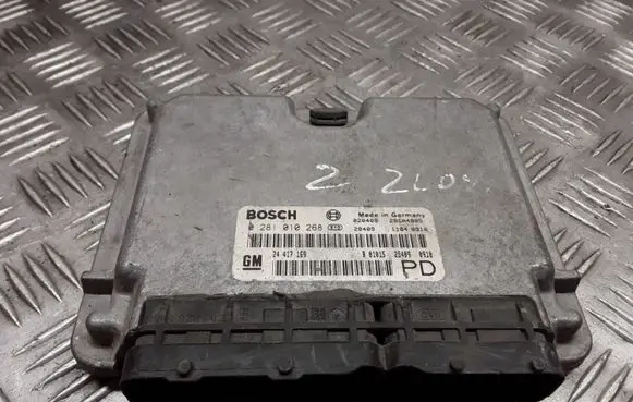 Opel Zafira A Engine control unit/module 0281010268 24417169 28SA4805