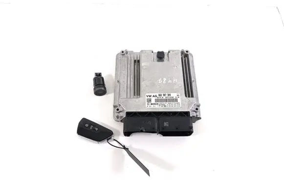 Engine ECU kit and lock set
