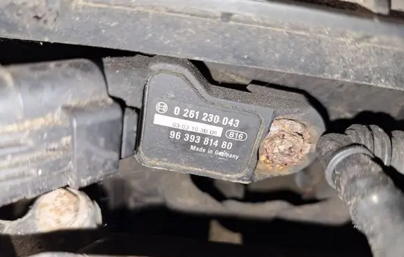 Peugeot 307 Air pressure sensor 0261230043 9639381480