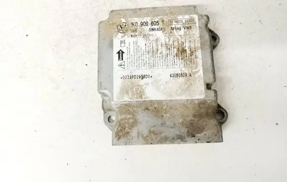 Skoda Octavia Mk2 (1Z) Airbag control unit/module 1K0909605T 5WK43412