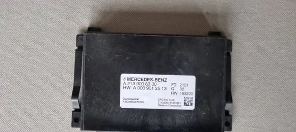 Mercedes-Benz C W205 Gearbox control unit/module A0009012513 A2139008330