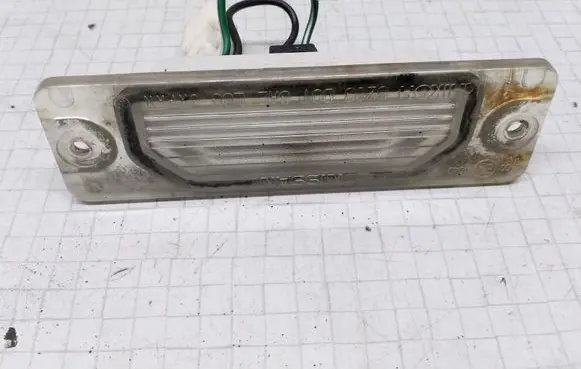 Nissan Almera Number plate light