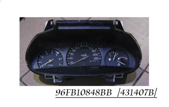 Ford Escort Speedometer (instrument cluster) 96FB10848BB 431407B