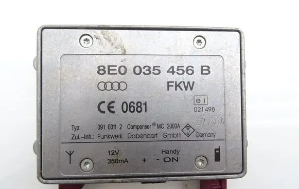 Audi A6 S6 C6 4F Sound amplifier 8E0035456B