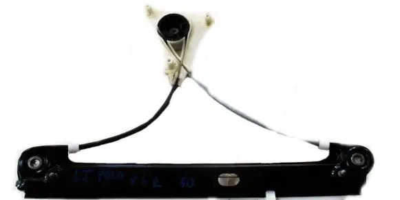 Volkswagen Polo V 6R Front door window regulator with motor 