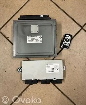 BMW 7 F01 F02 F03 F04 Engine ECU kit and lock set 7622915 5WK93336 DMEMSD872