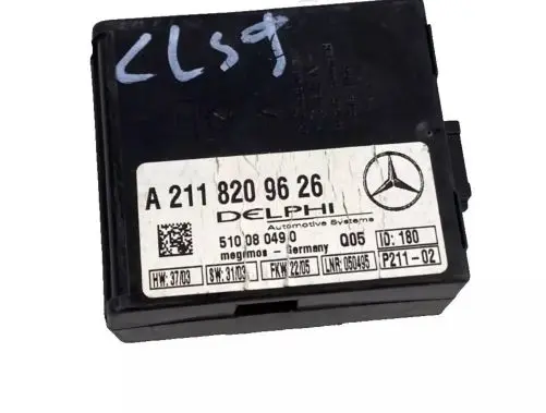 Mercedes-Benz E W212 Alarm control unit/module A2118209626