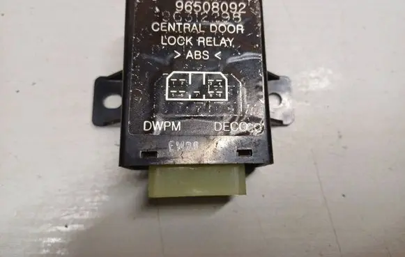 Chevrolet Matiz Central locking relay 96508092 96312998