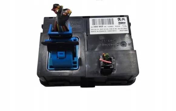 Citroen Berlingo Air conditioner control unit module 9836666580