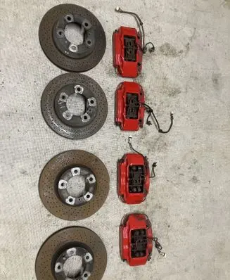 Porsche Boxster 987 Brake discs and calipers set 996351425 996352421 996351626